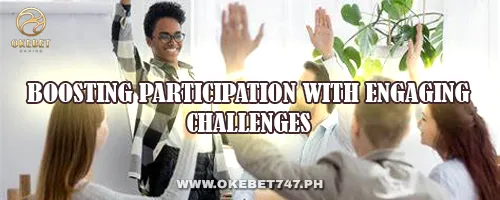 Boosting Participation with Engaging Challenges